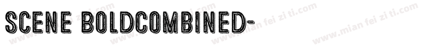 Scene BoldCombined字体转换